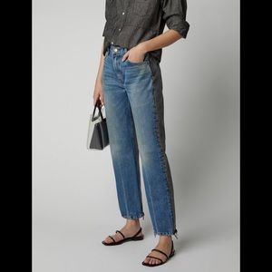 B Sides two tone gray & indigo jeans size 26